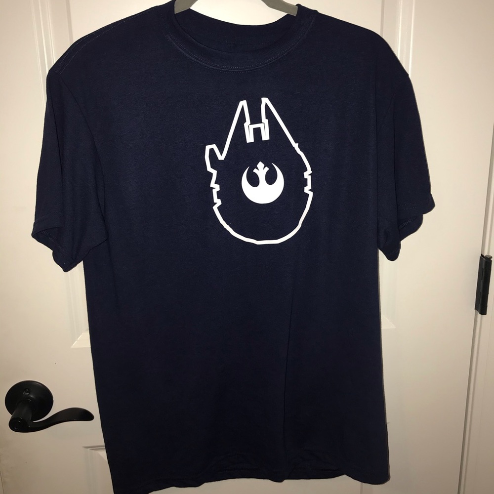 Men’s t-shirt size MEDIUM Star Wars Jerzees blue